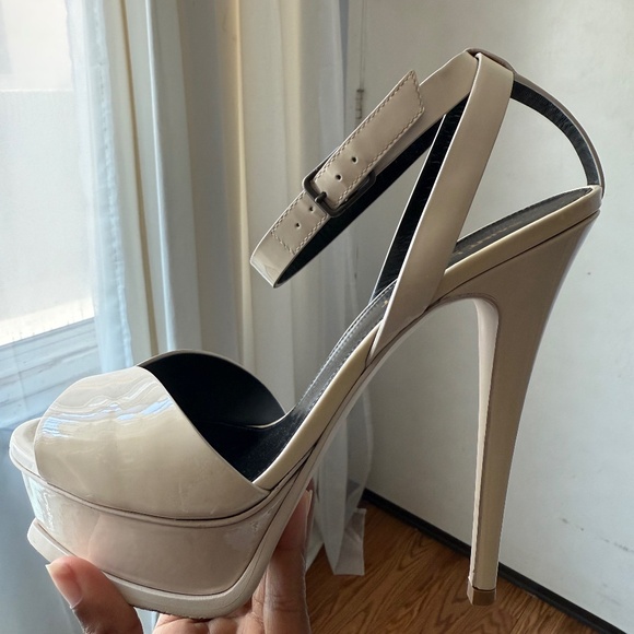 Yves Saint Laurent YSL Tribute Platform Heels - Picture 14 of 16